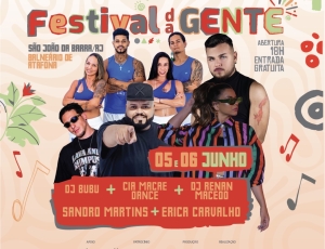 Festival da Gente celebra cultura, sabores e talentos regionais em São João da Barra