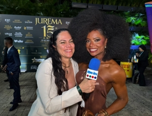 Adriana Bombom comanda noite de gala como mestre de cerimônias dos 15 anos da Revista Jurema e revela novos projetos: 'Saio de casa feliz sabendo que vou dar carinho'