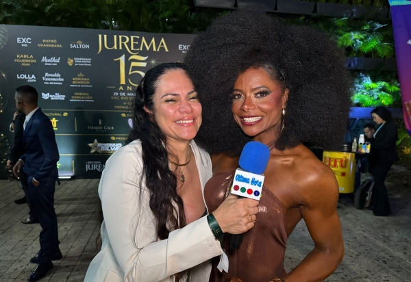 Adriana Bombom comanda noite de gala como mestre de cerimônias dos 15 anos da Revista Jurema e revela novos projetos: 'Saio de casa feliz sabendo que vou dar carinho'