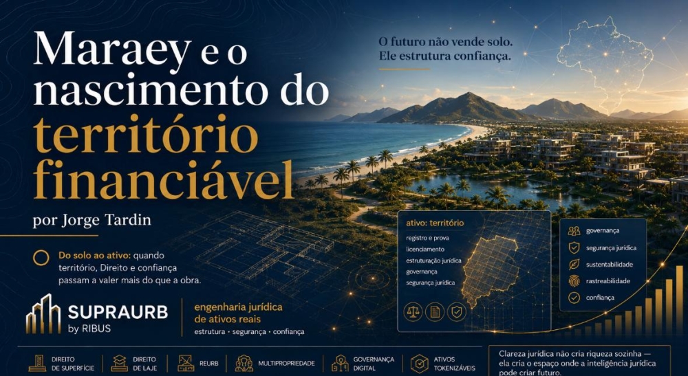 Maraey e o nascimento do território financiável