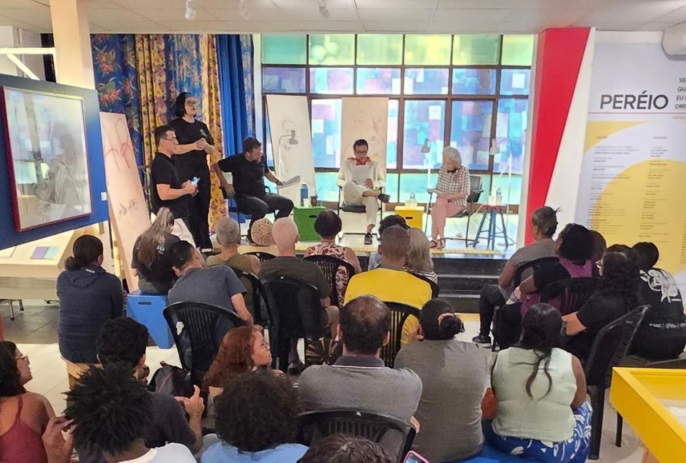 'Dor de Amor' encerra ciclo de leituras afetivas em homenagem a Paulo César Peréio no Sesc Madureira
