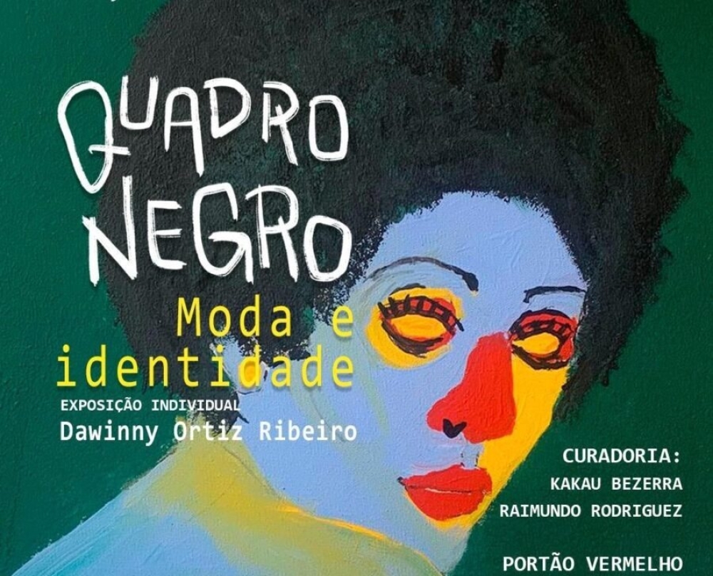 Mostra individual que une pintura, moda e intelectualidade negra estreia no Espaço Portão Vermelho no Rio de Janeiro