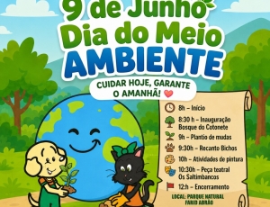 Dia Nacional do Meio Ambiente será celebrado com grande ação de conscientização no Parque Natural Farid Abrão, em Nilópolis.