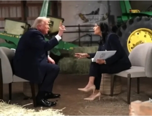 Trump abandona entrevista na TV depois de discutir com jornalista da NBC