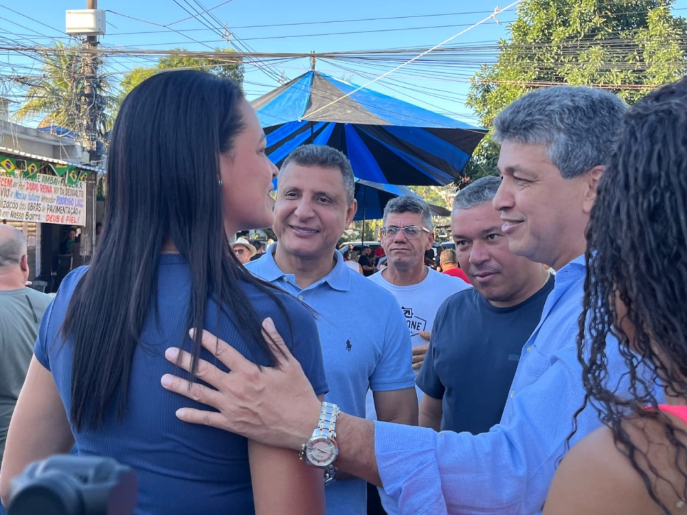 DEODALTO, DR. FLÁVIO E RODRIGO LUIZ UNEM FORÇAS POR NOVA IGUAÇU EM VISITA AO PARQUE AMBAÍ