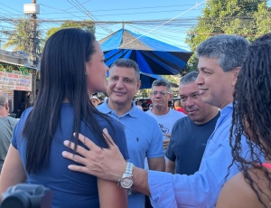 DEODALTO, DR. FLÁVIO E RODRIGO LUIZ UNEM FORÇAS POR NOVA IGUAÇU EM VISITA AO PARQUE AMBAÍ
