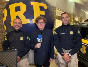 Polícia Rodoviária Federal expõe arsenal de proteção e desmente mito de abordagem truculenta em simpósio de segurança