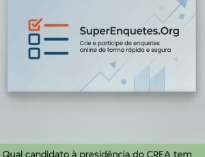 Eleições CREA/RJ: Enquete fora do Regulamento com resultado Fake é usada para enganar eleitores