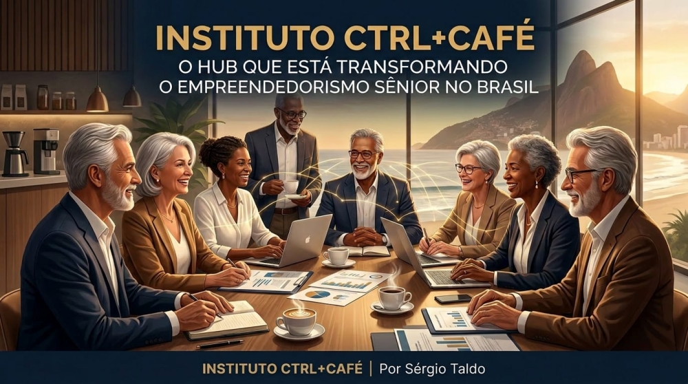 INSTITUTO CTRL+CAFÉ: O HUB QUE ESTÁ TRANSFORMANDO O EMPREENDEDORISMO SÊNIOR NO BRASIL