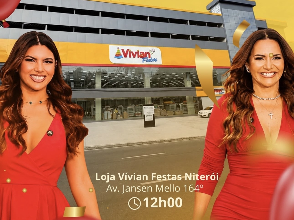 Vivian Festas inaugura megaloja em Niterói e amplia presença no estado do Rio