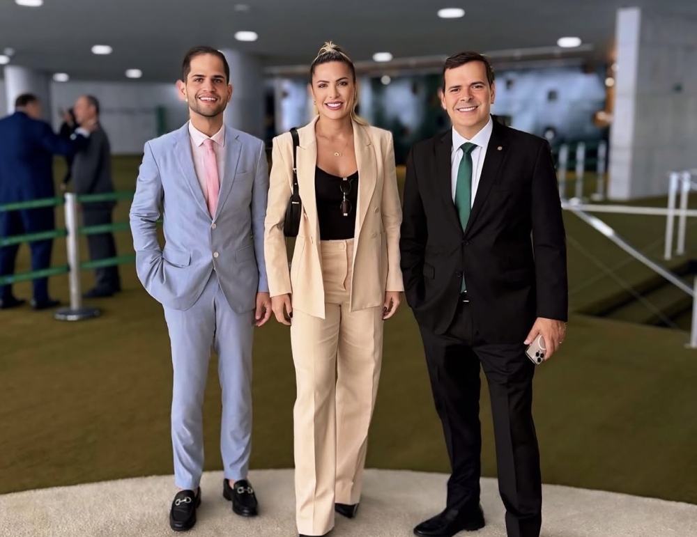 Em Brasília, Yara Vellasco, Alberto França e Gutemberg Reis fortalecem articulações políticas para 2026