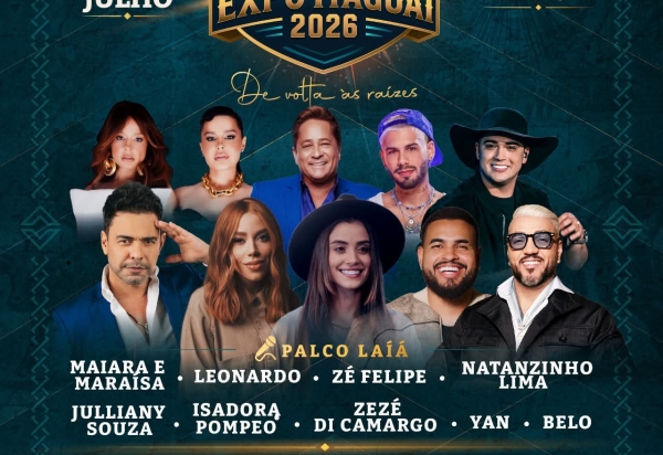 Expo Itaguaí 2026 divulga programação de shows com direito a resgate à tradição da festa