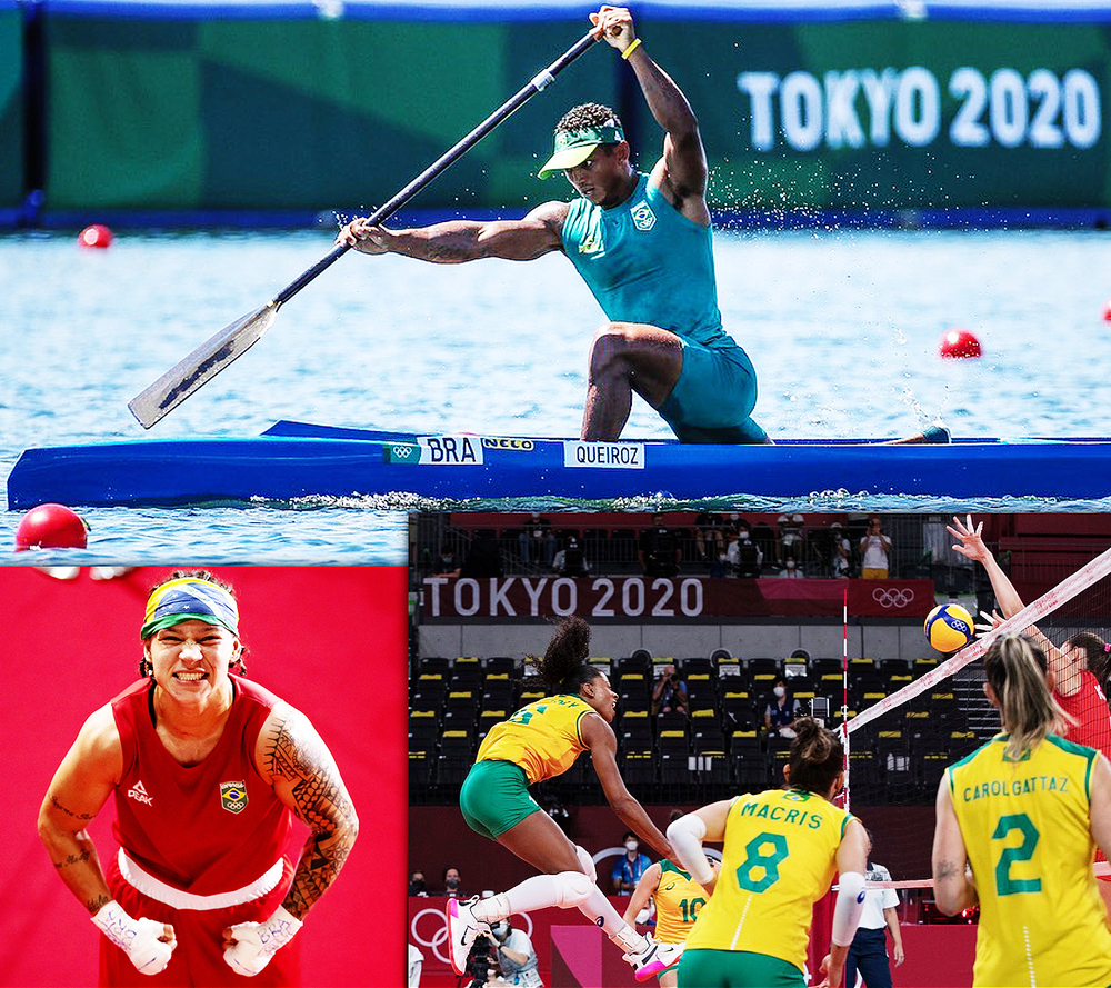 Brasil estabelece recorde de 20 medalhas em uma edição olímpica, superando a Rio 2016