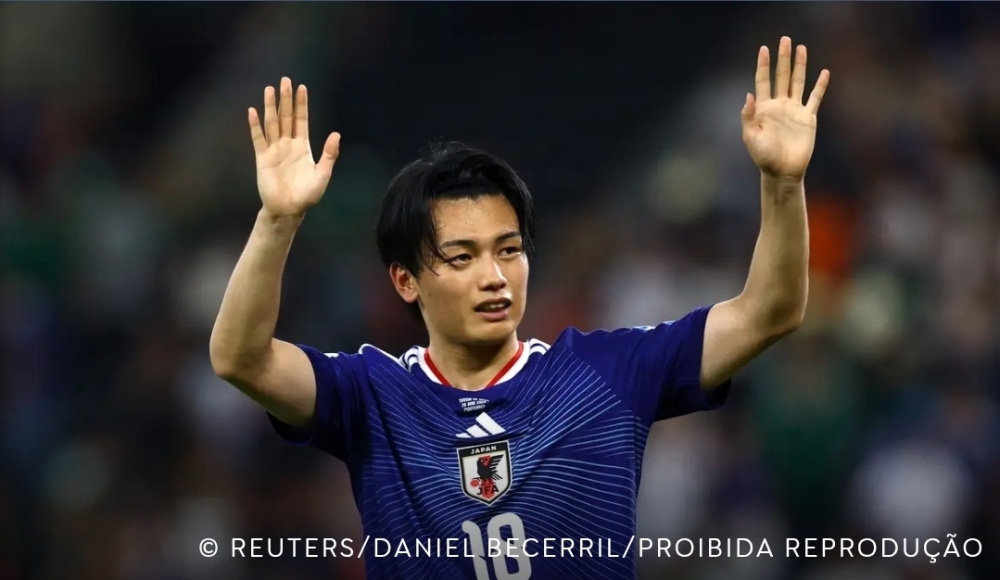 Japão goleia a Tunísia e acirra briga pela liderança do grupo F: 4 a 0