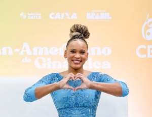 Rebeca Andrade volta com ouro no Pan de ginástica artística