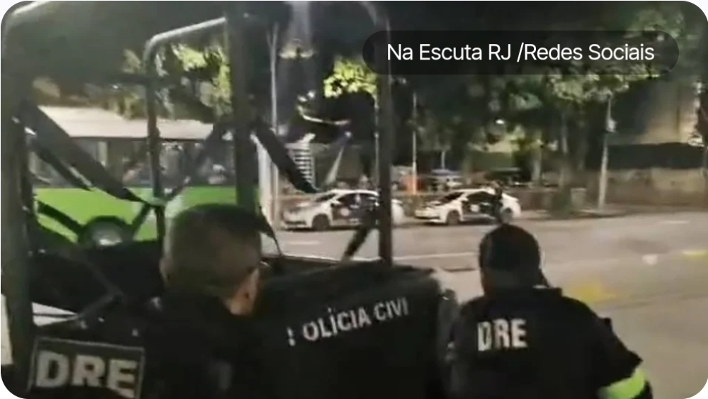 Operação da polícia em morro da Zona Sul do RJ causa tiroteio; homem é baleado