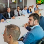 Prefeito de Casimiro de Abreu participa de reunião na Petrobras para discutir perspectivas da Bacia de Campos