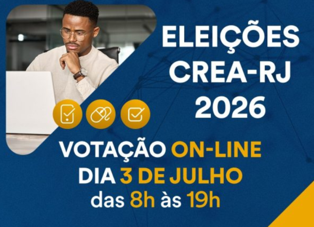 Eleições Crea-RJ 2026: confira quem está apto a votar e como acessar o sistema eleitoral