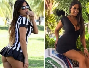 Quem é a 'árbitra mais linda do mundo' que acompanha a Copa nos EUA