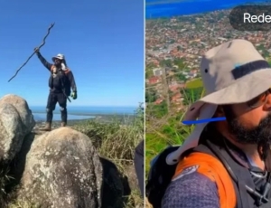 Homem morre ao cair de penhasco em Maricá após subir em pedra para foto