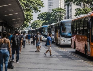 Justiça determina circulação mínima de 80% da frota de ônibus no Rio durante paralisação