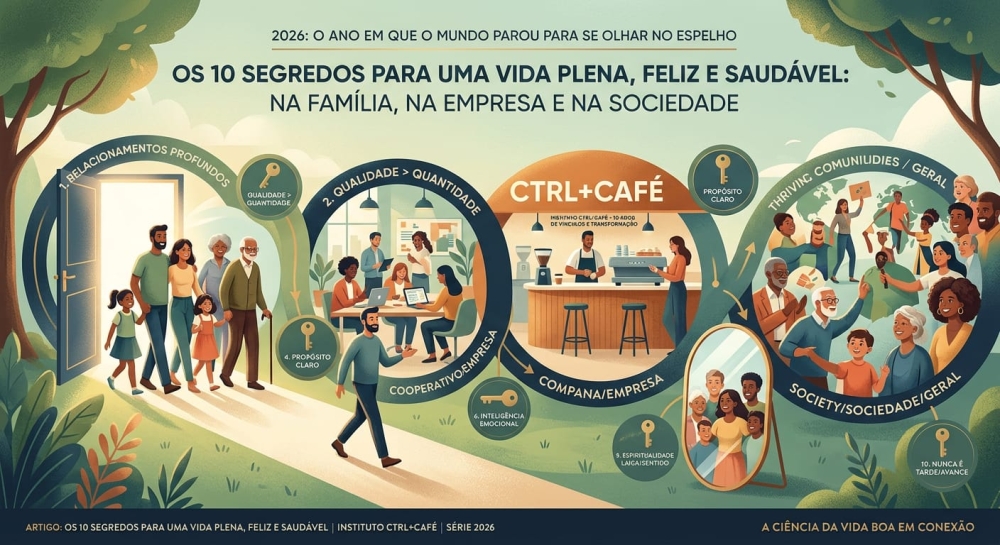  OS 10 SEGREDOS PARA UMA VIDA PLENA, FELIZ E SAUDÁVEL: NA FAMÍLIA, NA EMPRESA E NA SOCIEDADE