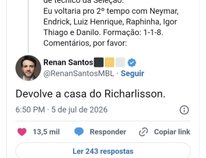 Mansão milionária em Angra dos Reis: a disputa que une Richarlison, Flávio Bolsonaro e a Justiça citada por Renan Santos