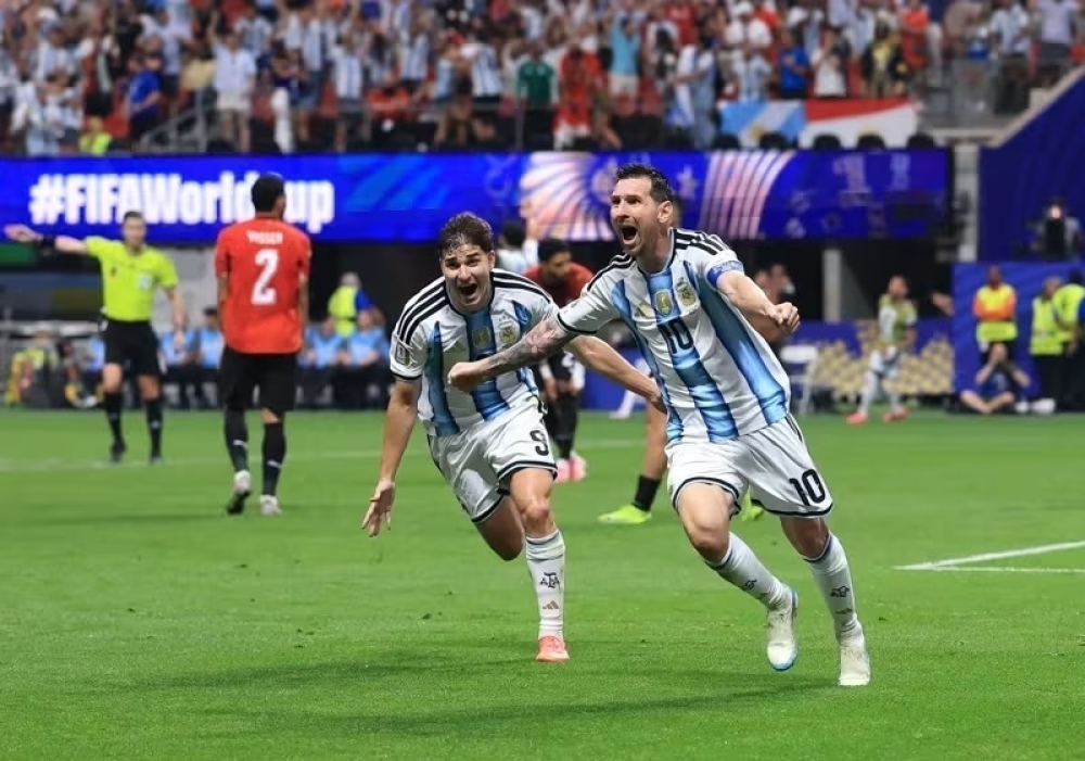 Argentina busca virada épica sobre o Egito e garante vaga nas quartas de final da Copa do Mundo