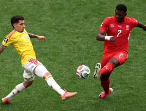  Suíça elimina a Colômbia nos pênaltis e garante vaga nas quartas de final da Copa do Mundo