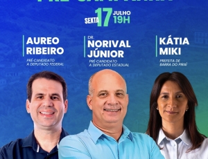 Dr. Norival Júnior lança pré-campanha e reúne importantes lideranças políticas em Barra do Piraí