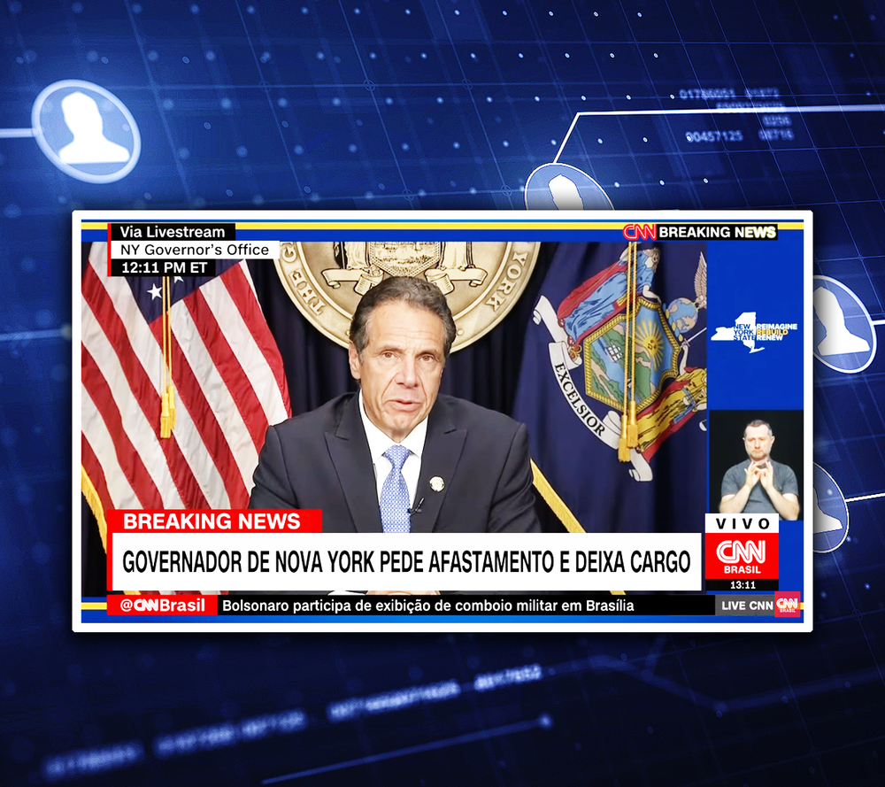 Governador de Nova York, Andrew Cuomo, renuncia em meio a denúncias de assédio sexual