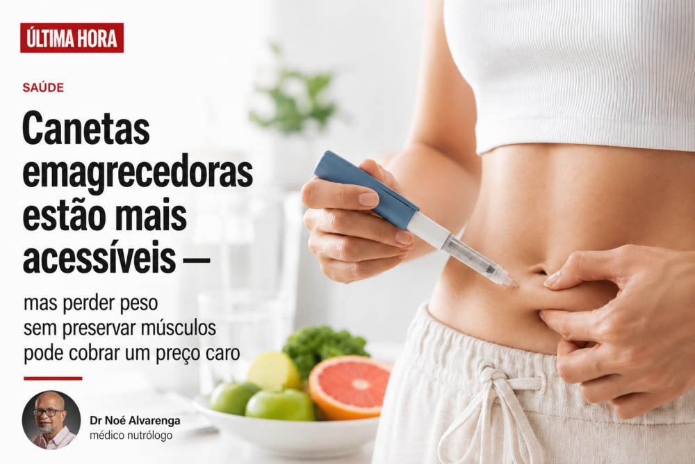 Canetas emagrecedoras estão mais acessíveis — mas perder peso sem preservar músculos pode cobrar um preço caro