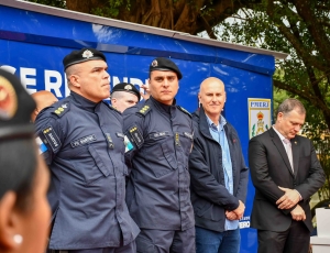 Tande Vieira inaugura base do Segurança Presente e reforça segurança pública em Resende
