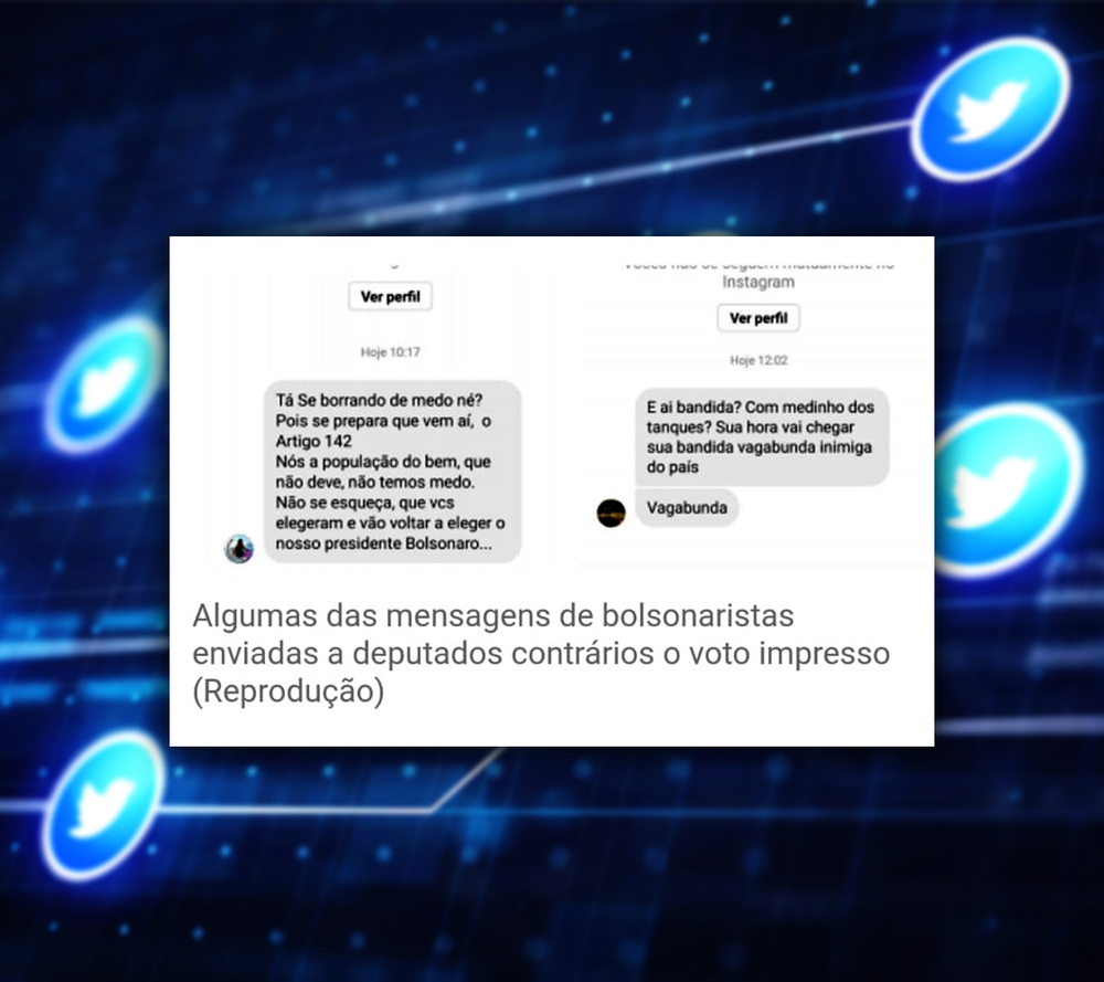 Em nome da “liberdade”, bolsonaristas ameaçam de morte deputados contrários ao voto impresso