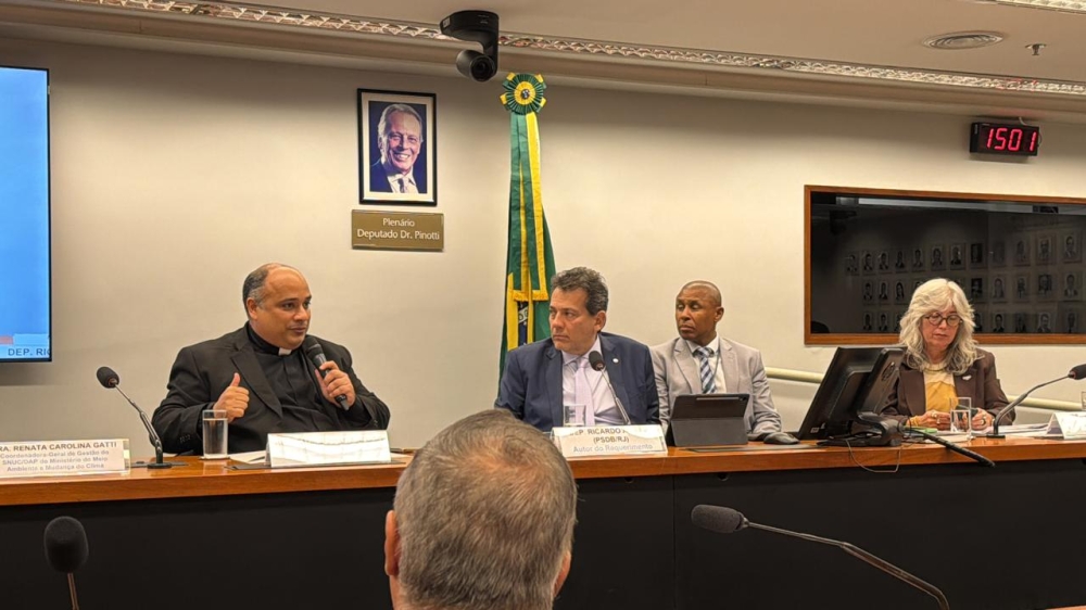 Deputado Ricardo Abrão preside audiência histórica na Câmara em defesa do legado e da gestão compartilhada do Cristo Redentor
