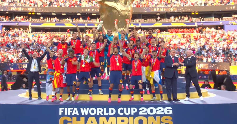 De virada na história: Espanha supera a Argentina, conquista o bicampeonato e vira a seleção mais invicta de todos os tempos