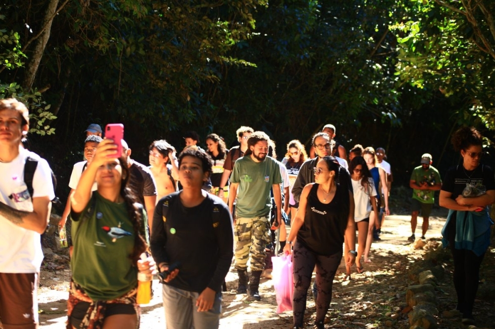 Parque Natural de Nova Iguaçu recebe centenas de visitantes durante o ‘Um Dia no Parque’
