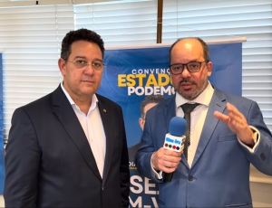 Marcos Dias promete 'não decepcionar' o eleitor fluminense em lançamento de candidatura ao Senado pelo Podemos
