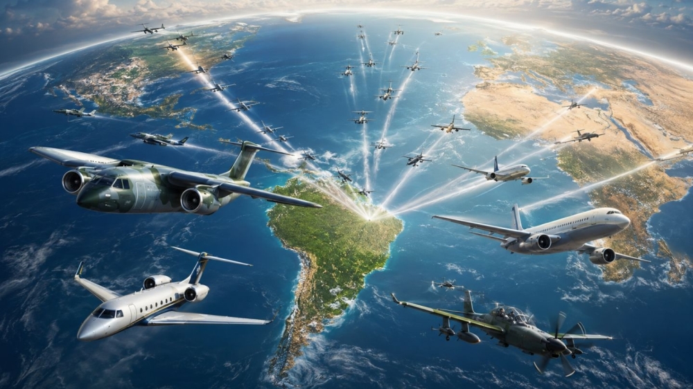 Embraer se agiganta: defesa cresce 42% e carteira bate recorde de US$ 34,5 bilhões no 2º trimestre de 2026