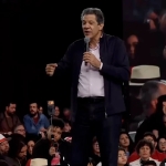 Haddad diz que Milei faz argentinos comerem carne de burro durante convenção do PT