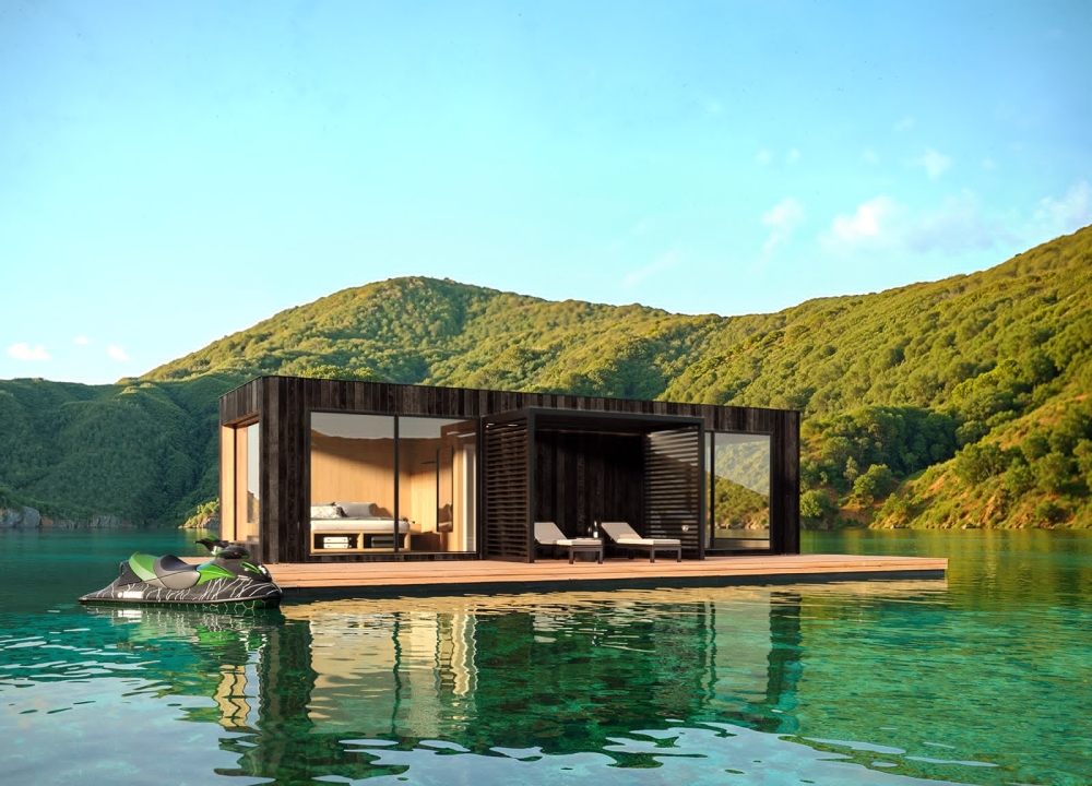Arquiteta de Casa Flutuante une construção modular e engenharia naval em projetos de alto padrão