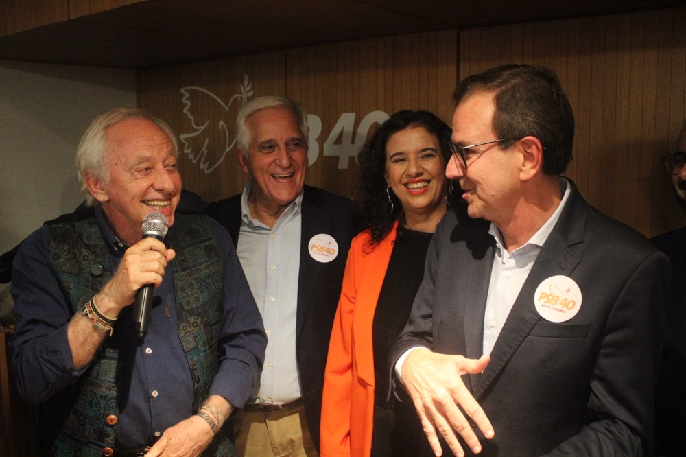 Com presença de Eduardo Paes e do ministro do Empreendimento, PSB-RJ realiza sua Convenção