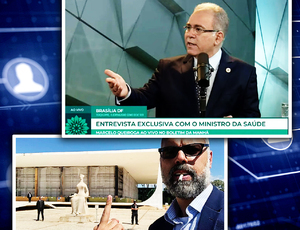 Em canal bolsonarista, ministro da Saúde, Marcelo Queiroga, diz ser contra o uso obrigatório de máscaras