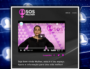 Plataforma SOS Mulher apoia mulheres vítimas de violência