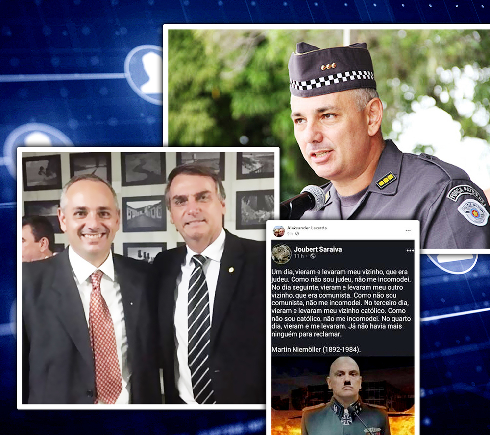 Doria afasta coronel que fez ataques a ele, ao Supremo e pede golpe de Estado