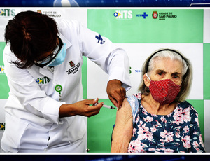 Cidade de SP inicia vacinação de dose adicional para idosos acima de 85 anos nesta segunda-feira
