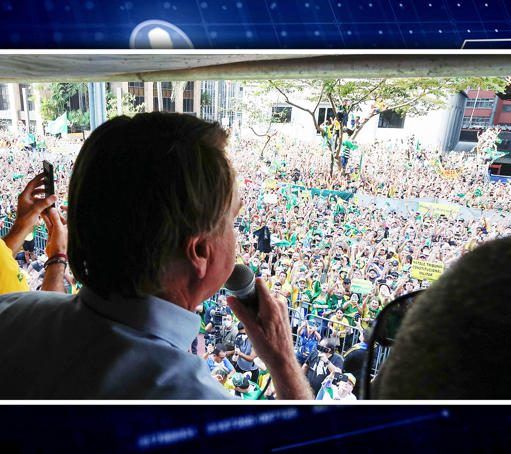 Bolsonaro desaba em popularidade nas redes após nota de recuo sobre 7 de Setembro