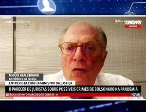 Miguel Reale Jr: 'Não foi negligência, foi política pensada', sobre ações de Bolsonaro 'a favor' do coronavírus