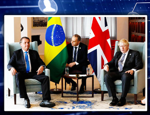 Boris Johnson constrange Bolsonaro em encontro: “Tomem a AstraZeneca. Eu tomei”