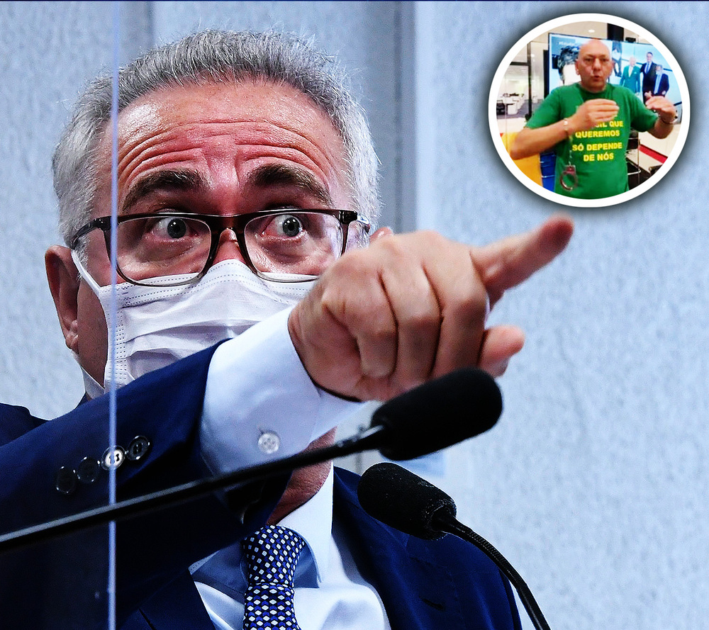 Renan compara Hang a Coringa e manda recado: Senado “não é picadeiro”